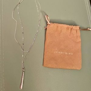 Jenny Bird Leana Pendant Double Chain Necklace